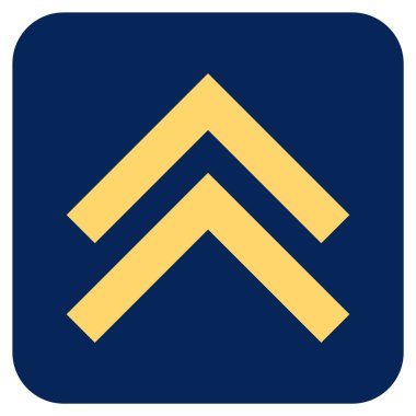 Düz kare vektör simge kayması