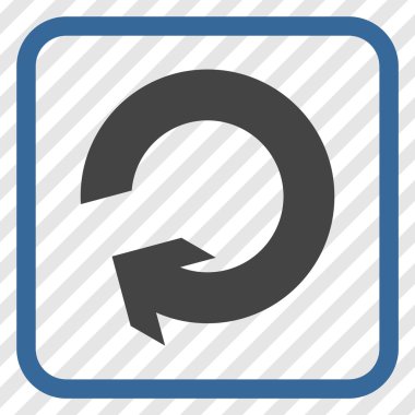 Vektör simgesi bir çerçeve içinde döndürme