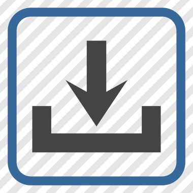 Vektör simgesi bir çerçeve içinde indirme