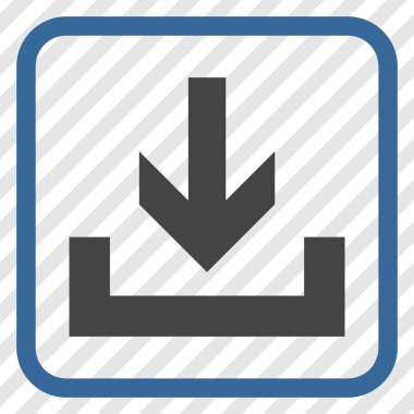 Vektör simgesi bir çerçeve içinde indirme