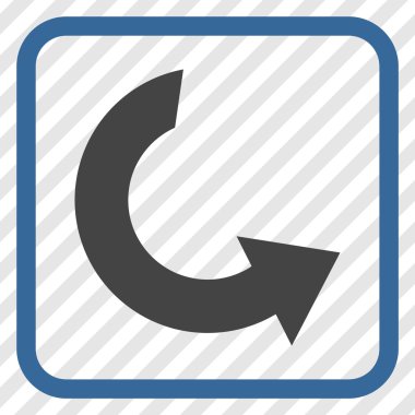 Bir çerçeve içinde CCW vektör simge döndürmek