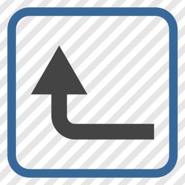 İleri vektör simge bir çerçevede açmak