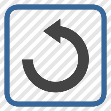 Sol vektör simgesi bir çerçeve içinde döndürme