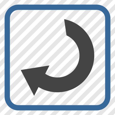 Vektör simgesi bir çerçeve içinde döndürme