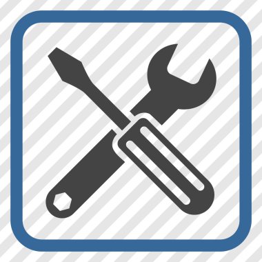 Seçenekleri vektör simgesi bir çerçeve içinde