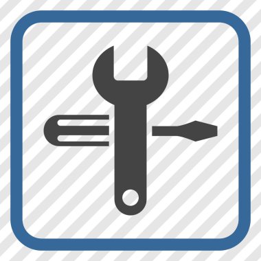 Vektör simgesi bir çerçeve içinde ayarlama