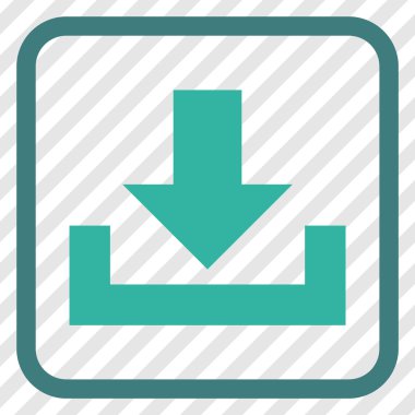 Vektör simgesi bir çerçeve içinde indirme