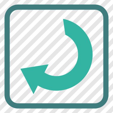 Vektör simgesi bir çerçeve içinde döndürme