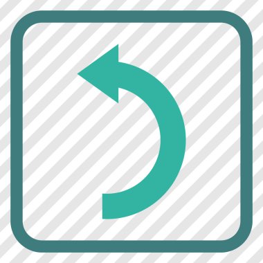 Sol vektör simgesi bir çerçeve içinde döndürme