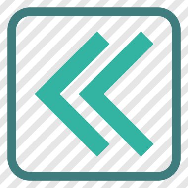 Shift Sol vektör simgesi bir çerçeve içinde