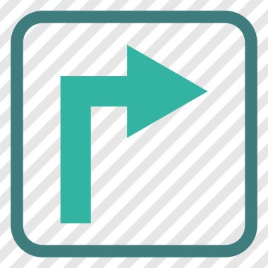 Doğru vektör simge bir çerçevede açmak