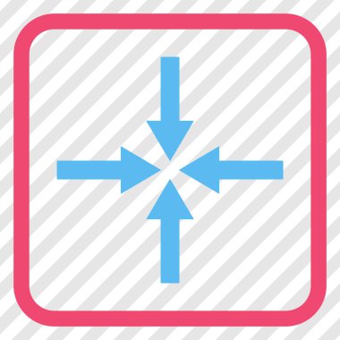 Etkisi oklar bir çerçeve içinde simge vektör