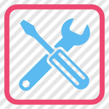 Seçenekleri vektör simgesi bir çerçeve içinde