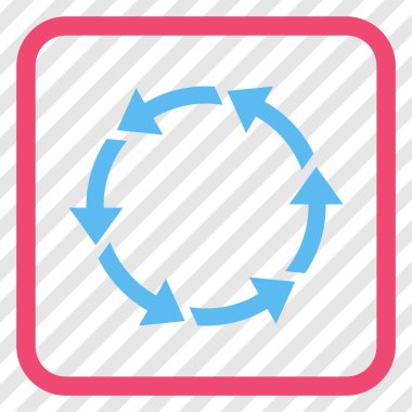 Bir çerçeve içinde CCW vektör simge döndürmek