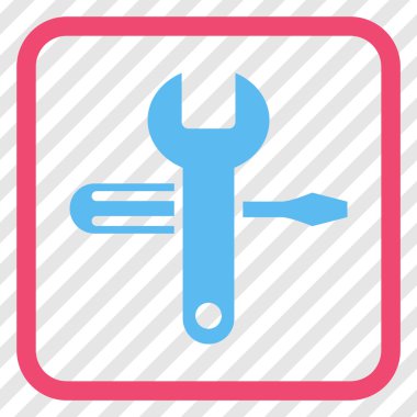 Vektör simgesi bir çerçeve içinde ayarlama