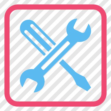 Vektör simgesi bir çerçeve içinde ayarlama