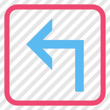 Sol vektör simge bir çerçevede açmak