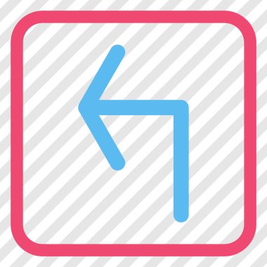 Sol vektör simge bir çerçevede açmak