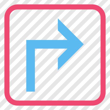 Doğru vektör simge bir çerçevede açmak