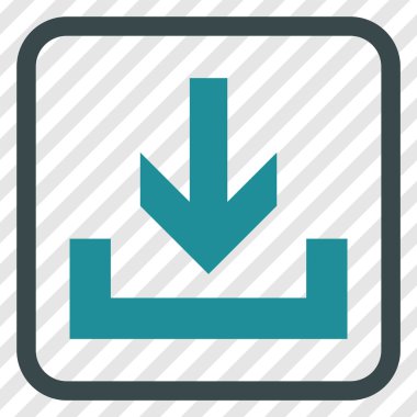 Vektör simgesi bir çerçeve içinde indirme