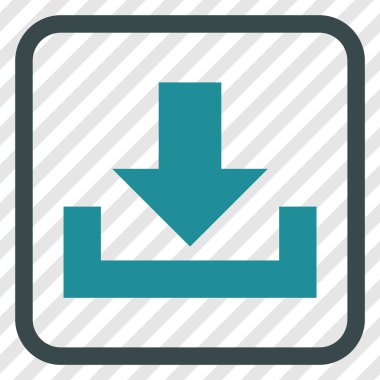 Vektör simgesi bir çerçeve içinde indirme