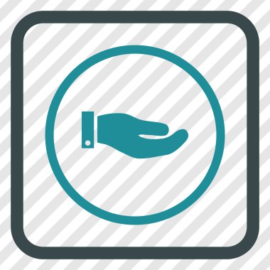 El vektör simgesi bir çerçeve içinde