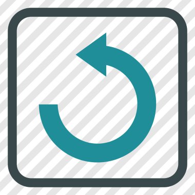 Sol vektör simgesi bir çerçeve içinde döndürme