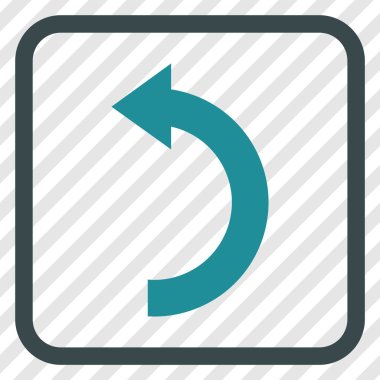 Sol vektör simgesi bir çerçeve içinde döndürme