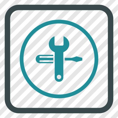 Vektör simgesi bir çerçeve içinde ayarlama