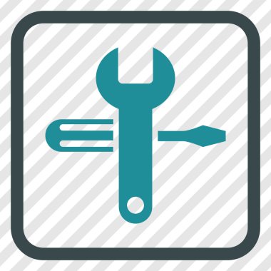 Vektör simgesi bir çerçeve içinde ayarlama