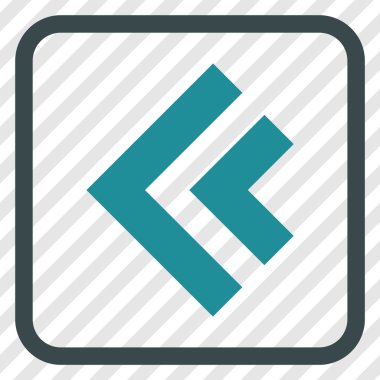 Shift Sol vektör simgesi bir çerçeve içinde