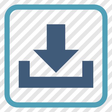 Vektör simgesi bir çerçeve içinde indirme