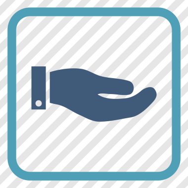 El vektör simgesi bir çerçeve içinde