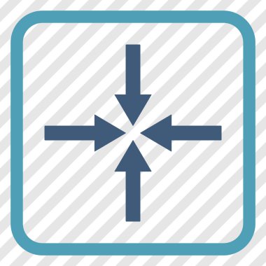 Etkisi oklar bir çerçeve içinde simge vektör