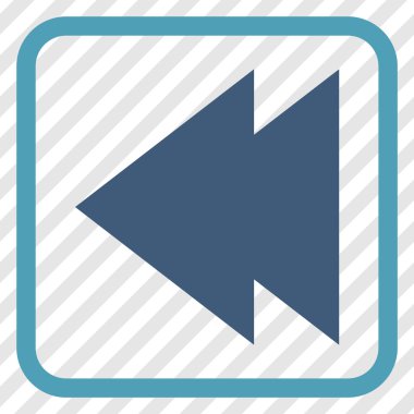 Sol vektör simgesi bir çerçeve içinde hareket