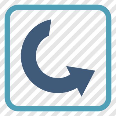 Bir çerçeve içinde CCW vektör simge döndürmek