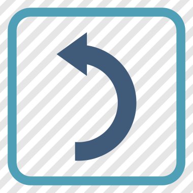 Sol vektör simgesi bir çerçeve içinde döndürme