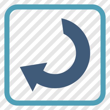 Vektör simgesi bir çerçeve içinde döndürme