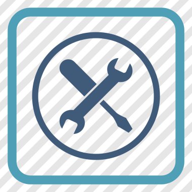 Vektör simgesi bir çerçeve içinde ayarlama