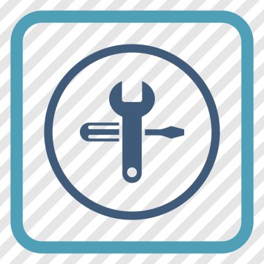 Vektör simgesi bir çerçeve içinde ayarlama