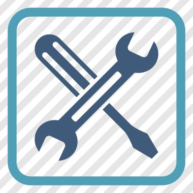 Vektör simgesi bir çerçeve içinde ayarlama