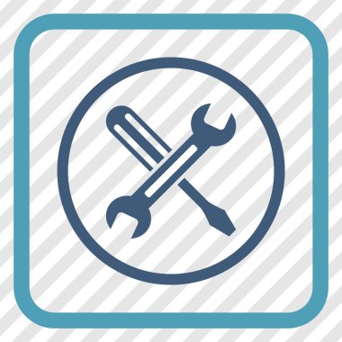 Vektör simgesi bir çerçeve içinde ayarlama