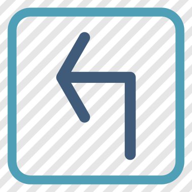 Sol vektör simge bir çerçevede açmak