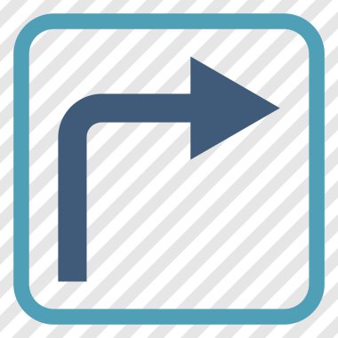 Doğru vektör simge bir çerçevede açmak