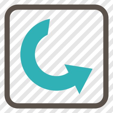 Bir çerçeve içinde CCW vektör simge döndürmek