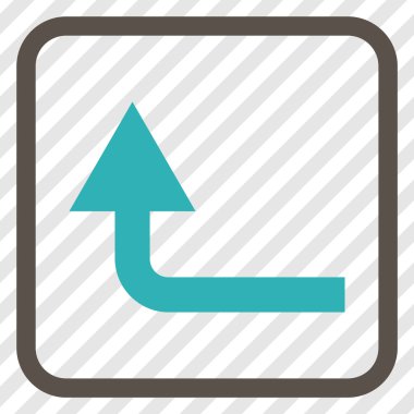 İleri vektör simge bir çerçevede açmak