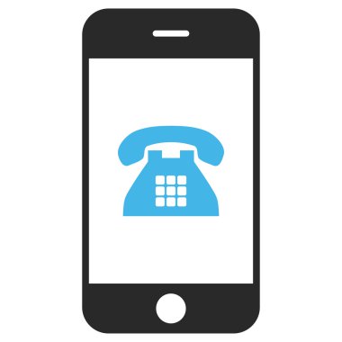 Hareket eden telefon vektör Eps simgesi