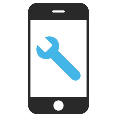 Smartphone hakkı vektör Eps simgesi anahtarı