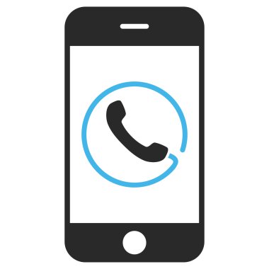 Smartphone telefon vektör Eps simgesi