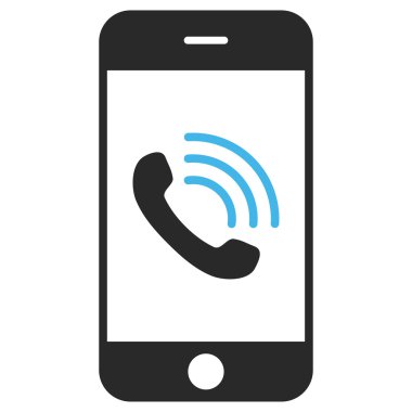 Akıllı telefon arama vektör Eps simgesi